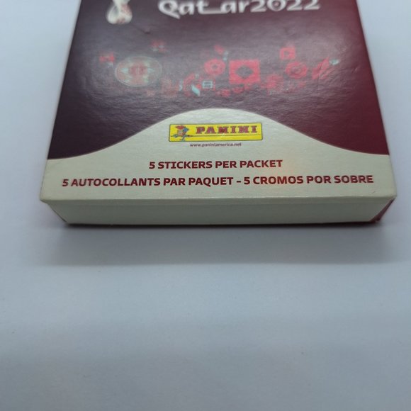 Panini FIFA World Cup QATAR 2022 Sticker Box of 5 Packets Factory Sealed - Picture 2 of 5